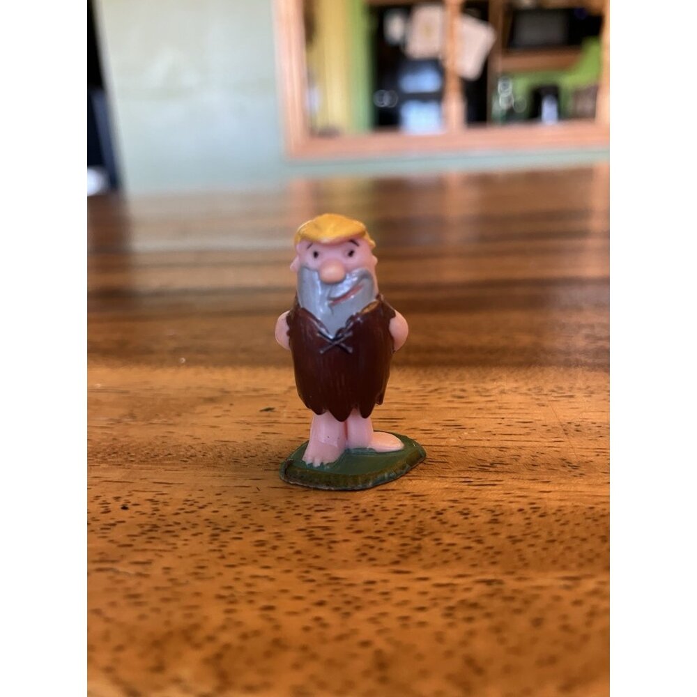 Flintstones Barney Rubble Figure by Marx Tinykins 1960s Cereal Toy RARE